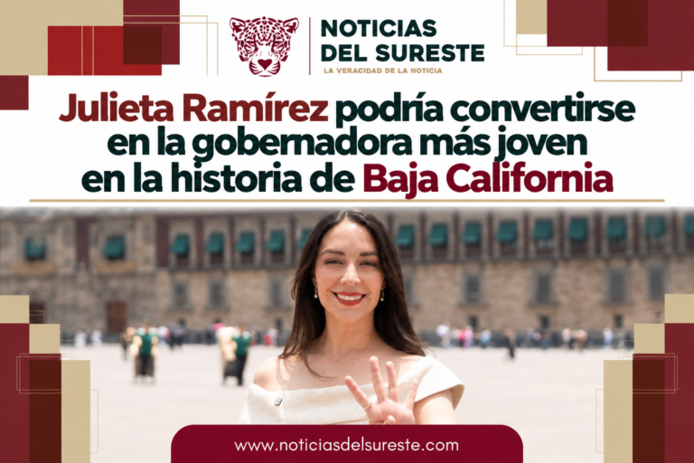 Julieta Ramírez podría convertirse en la gobernadora más joven en la historia de Baja California
