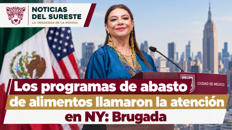 Los programas de abasto de alimentos llamaron la atención en NY: Brugada