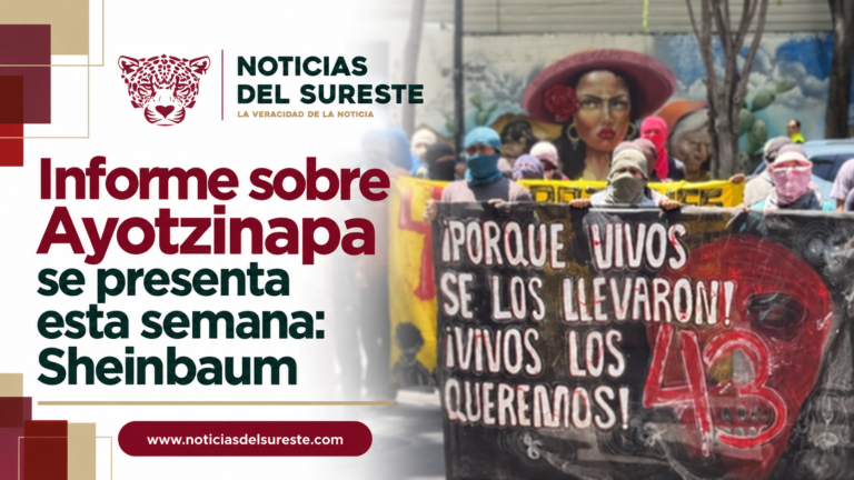 Informe sobre Ayotzinapa se presenta esta semana: Sheinbaum