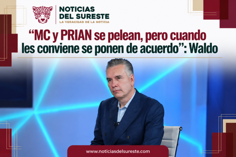MC y PRIAN se pelean, pero cuando les conviene se ponen de acuerdo”: Waldo
