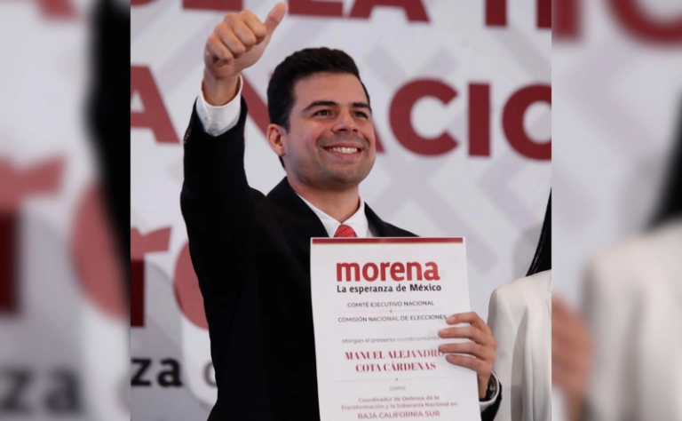 Morena nombra a Manuel Cota coordinador de Defensa de la Transformación en BCS