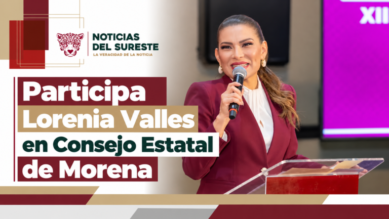 Participa Lorenia Valles en Consejo Estatal de Morena