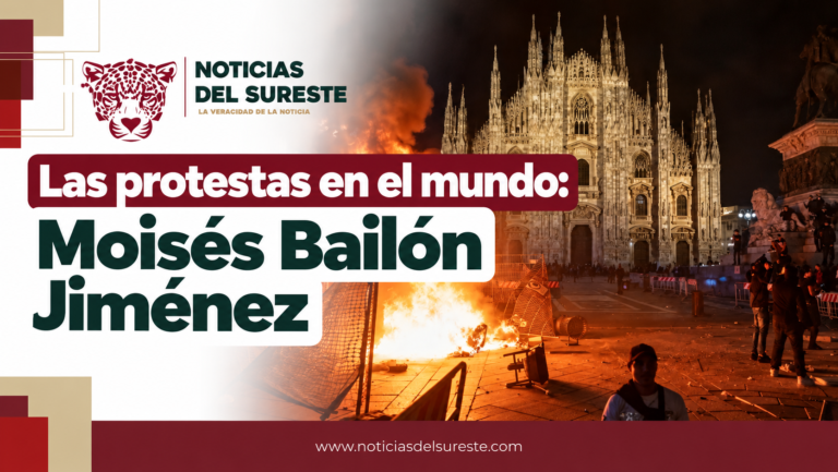 Las protestas en el mundo/ Moisés Bailón Jiménez