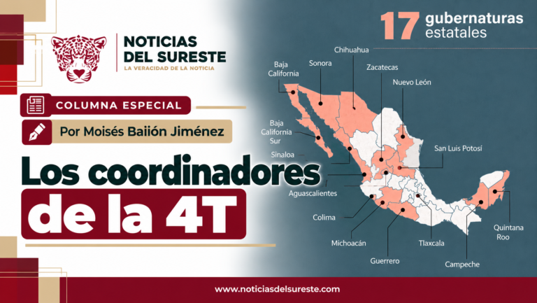 Los coordinadores de la 4T/ Moisés Bailón Jiménez