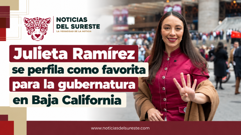 Julieta Ramírez se perfila como favorita para la gubernatura en Baja California