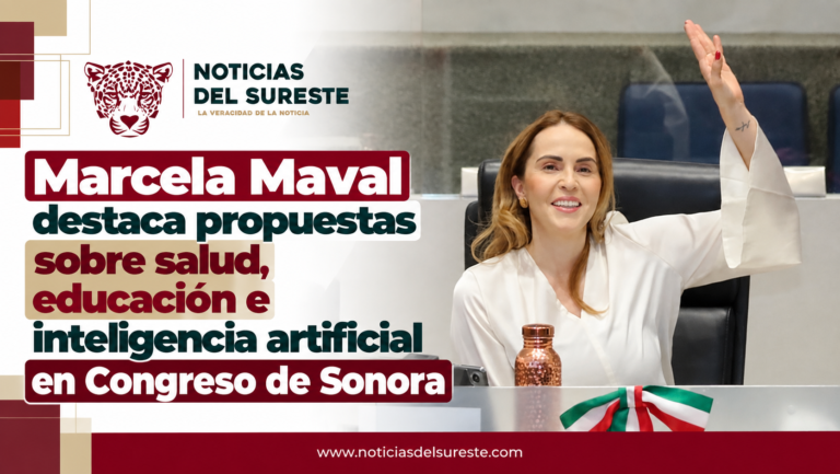 Marcela Maval destaca propuestas sobre salud, educación e inteligencia artificial en Congreso de Sonora